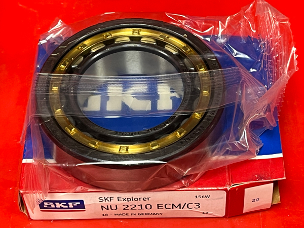 Подшипник NU2210 ECM/C3 SKF аналог 30-32510Л размеры 50x90x23