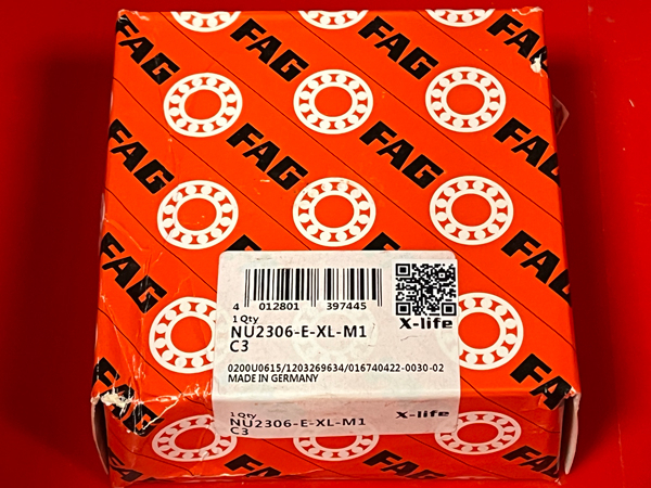 Подшипник NU2306-E-XL-M1-C3 FAG аналог 30-32606Л размеры 30*72*27