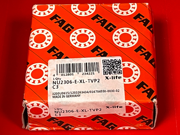 Подшипник NU2306-E-XL-TVP2-C3 FAG аналог 30-32606Е размеры 30*72*27