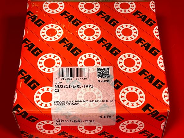 Подшипник NU2311-E-XL-TVP2-C3 FAG аналог 30-32611Е размеры 55*120*43