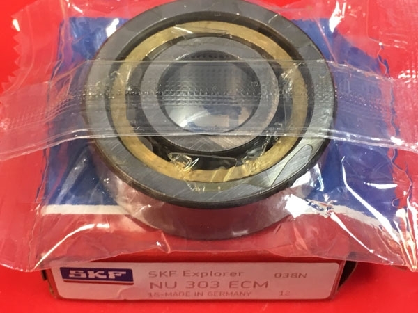 Подшипник NU303 ECM SKF аналог 32303 Л размеры 17*47*14