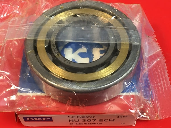 Подшипник NU307 ЕCM SKF аналог 32307 Л размеры 35*80*21