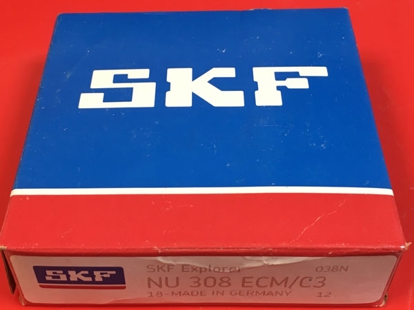 Подшипник NU308 ECM/C3 SKF аналог 32308 Л размеры 40*90*23