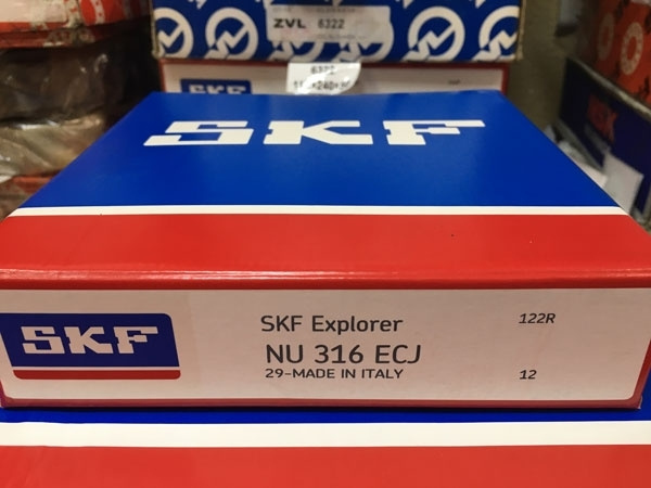 Подшипник NU316 ECJ SKF аналог 32316 размеры 80*170*39