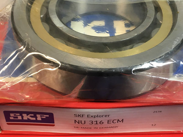 Подшипник NU316 ECM SKF аналог 32316 Л размеры 80*170*39