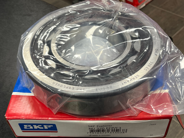 Подшипник NU320 ECP/C3 SKF аналог 30-32320Е размеры 100x215x47