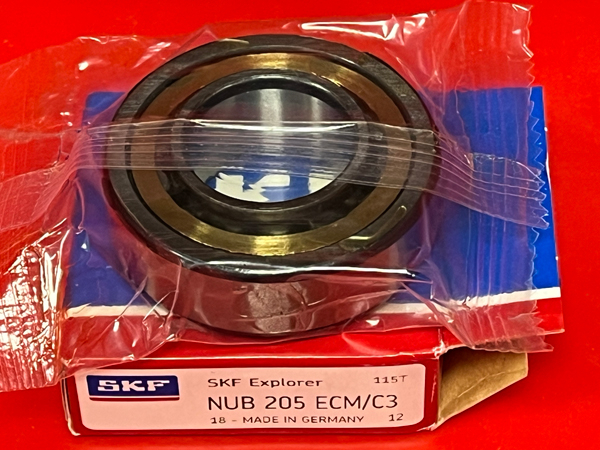 Подшипник NUB205 ECM/C3 SKF размеры 25x52x15/18
