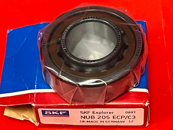 Подшипник NUB205 ECP/C3 SKF размеры 25x52x15/18