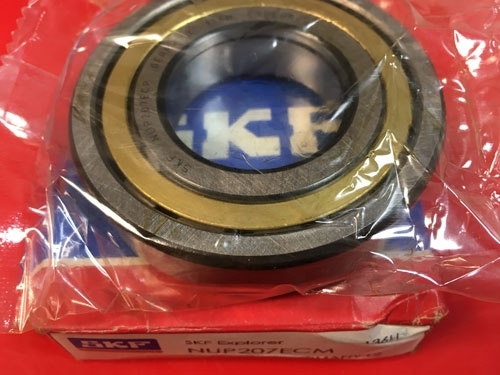 Подшипник NUP207 ECM SKF аналог 92207 Л размеры 35*72*17