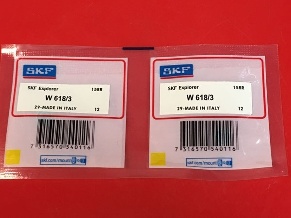 Подшипник W 618/3 SKF размеры 3x7x2