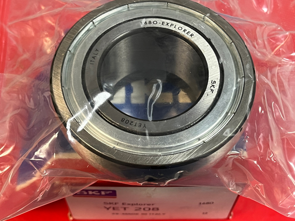 Подшипник YET208 SKF размеры 40x80x43,2