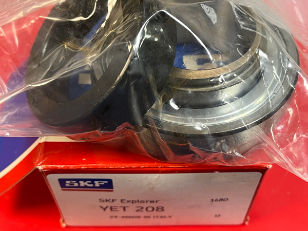 Подшипник YET208 SKF размеры 40/80/43,2